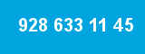 928 633 11 45